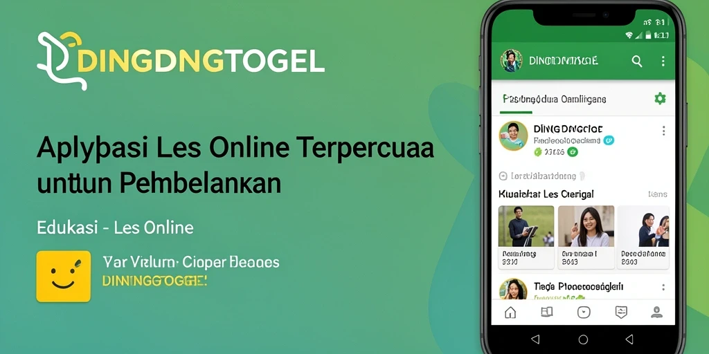 Tampilan antarmuka DINGDONGTOGEL yang interaktif dan ramah pengguna.
