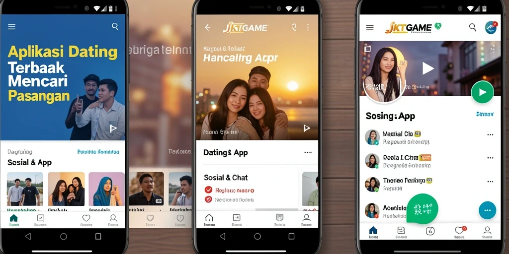 Tampilan antarmuka aplikasi JKTGAME yang menarik dan user-friendly.